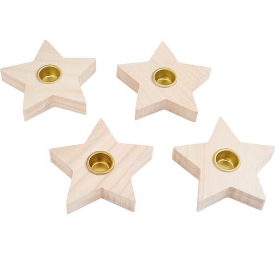 VBS Tyčinkový svícen "Hvězda", 4 kusy