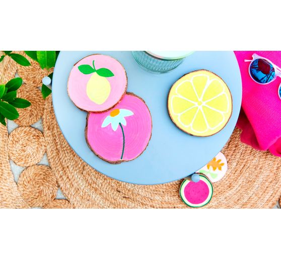 edding 5100 Acrylic "Acrylic marker - Basic", Medium, Set of 5