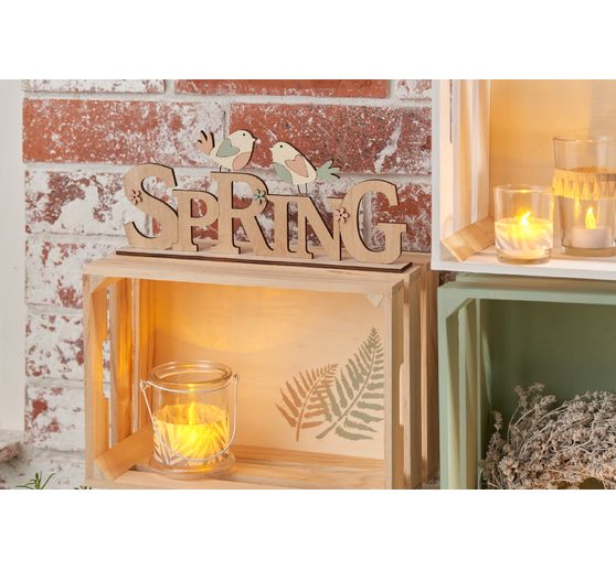 VBS Glass lantern with metal bracket