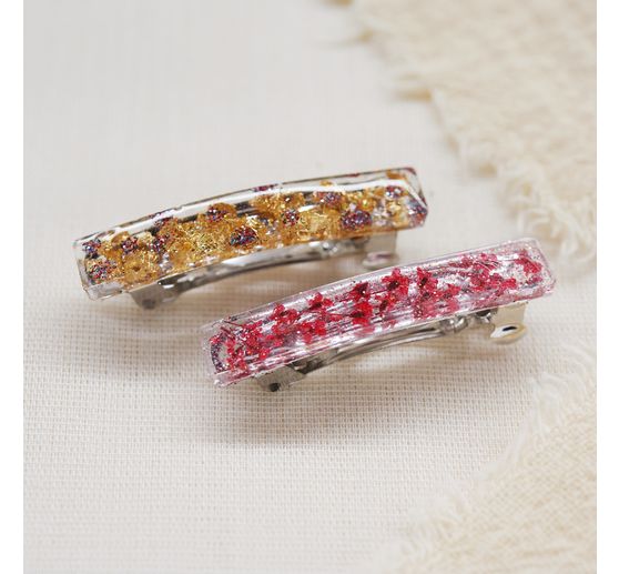 Silicone mould for jewellery "Brooches and hair clips"