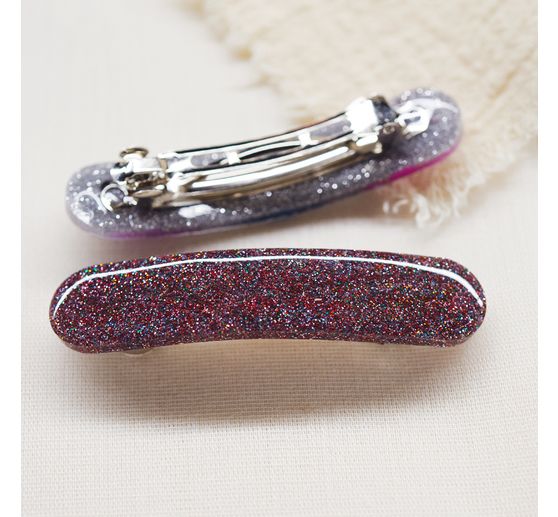 Silicone mould for jewellery "Brooches and hair clips"