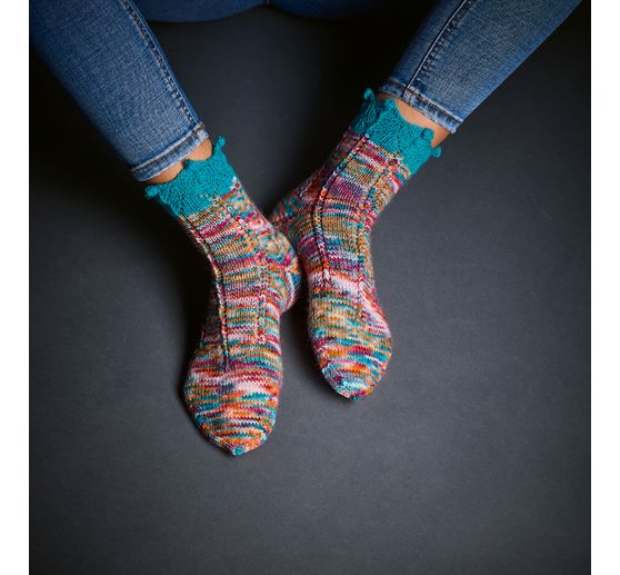 Kniha "Socken stricken mit Wow-Effekt"