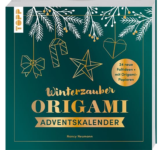 Kniha "Winterzauber. Origami-Adventskalender"