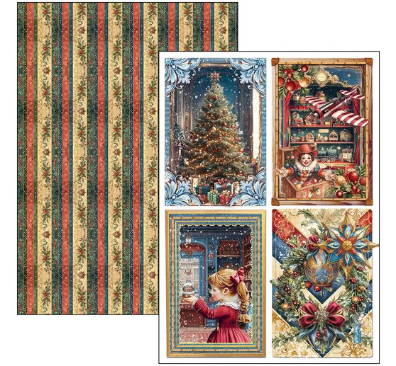 Paper set "Toy Shop"