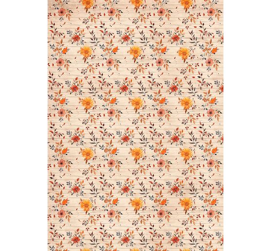 Slámová hedvábí s motivem sortiment "Ahoj podzime", sada 8 ks