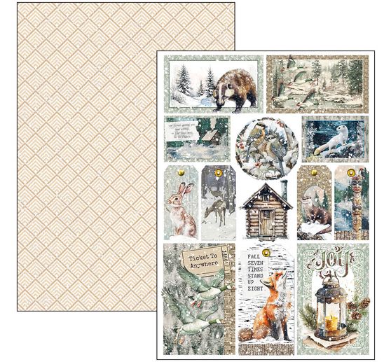 Sada papíru "Forest Tales"