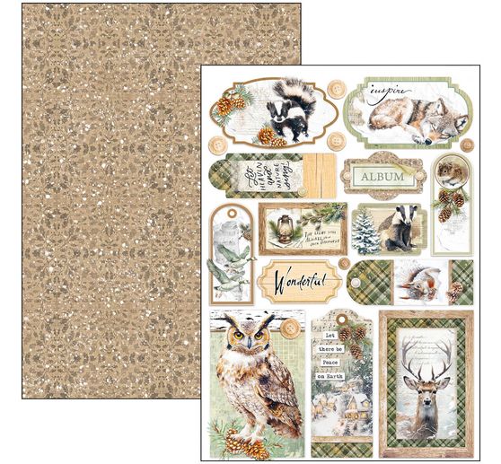 Sada papíru "Forest Tales"