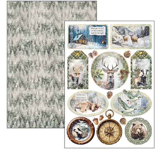Sada papíru "Forest Tales"