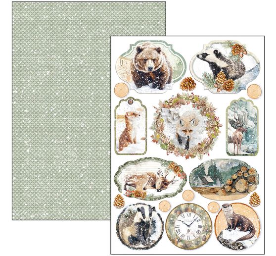 Sada papíru "Forest Tales"