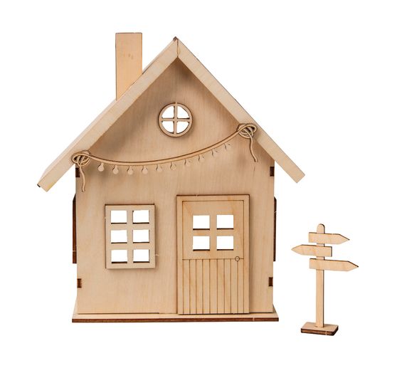 Wooden building kit "Gnome house"