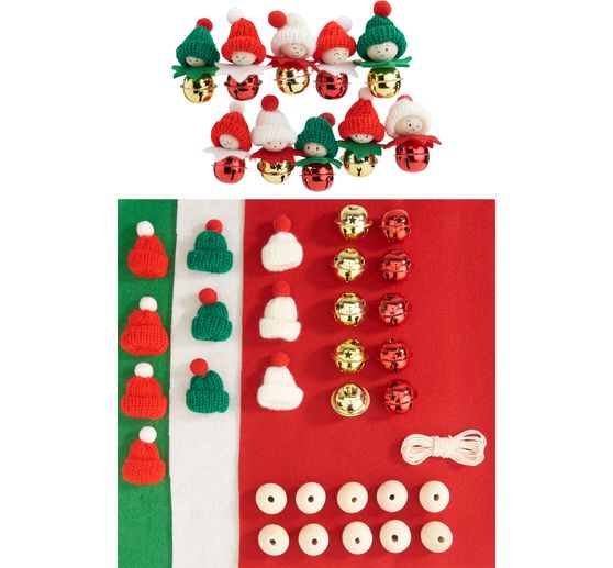 VBS Sada na tvoření "Vánoční dekorativní přívěsky pro děti"