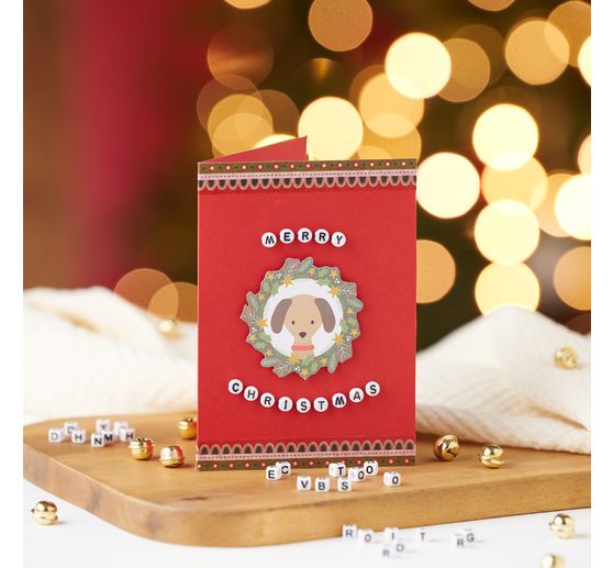 Paper set "Woofy Christmas"