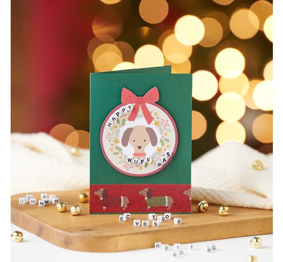 Paper set "Woofy Christmas"