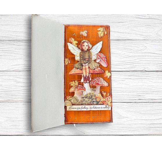 Scrapbook block "Whispering Woods"