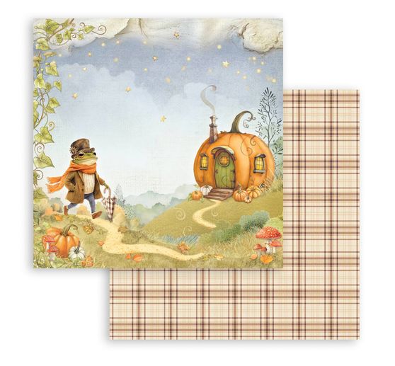 Scrapbook block "Whispering Woods"