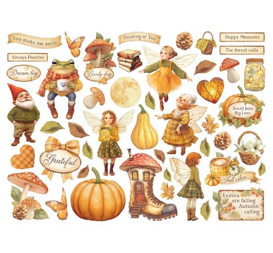 Punching motifs "Whispering Woods"