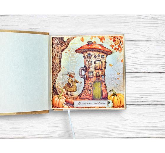 Junk Journal Book "Whispering Woods"