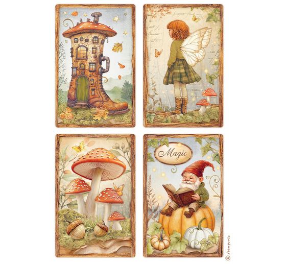 Motif straw silk assortment "Whispering Woods"