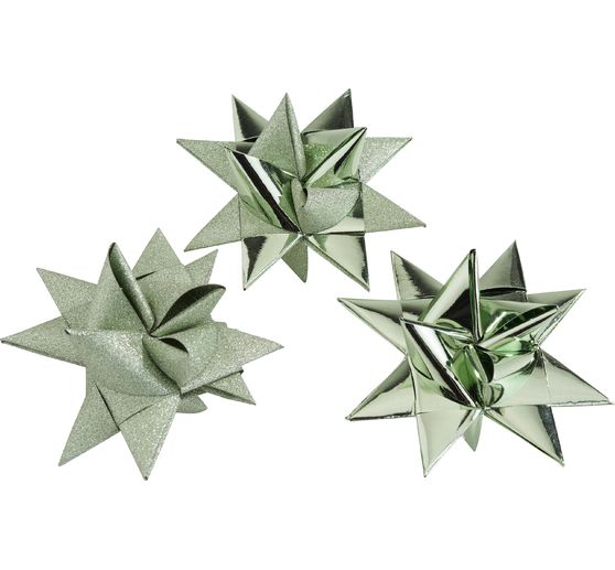 Paper strips "Sage glitter"