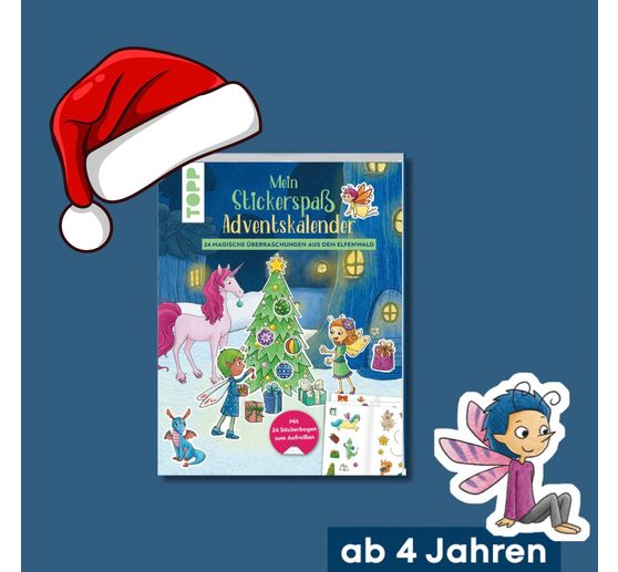 Book "Mein Stickerspaß-Adventskalender"