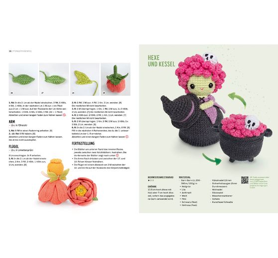 Kniha "Zauberhafte Wende-Amigurumis h&auml;keln"