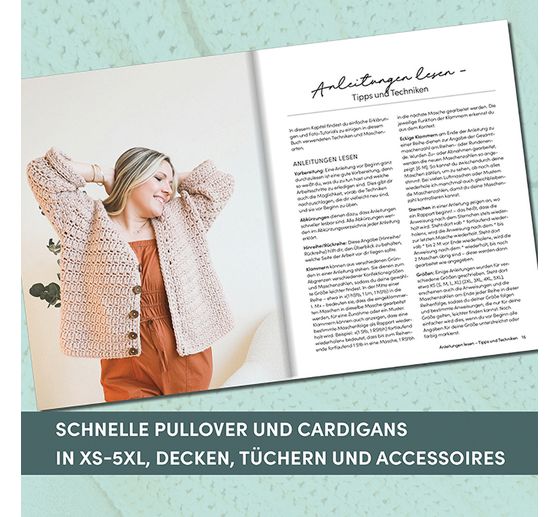 Kniha "An einem Tag gehäkelt"