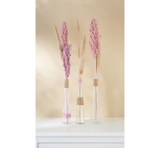 VBS Glass bottles "Geo", set of 3