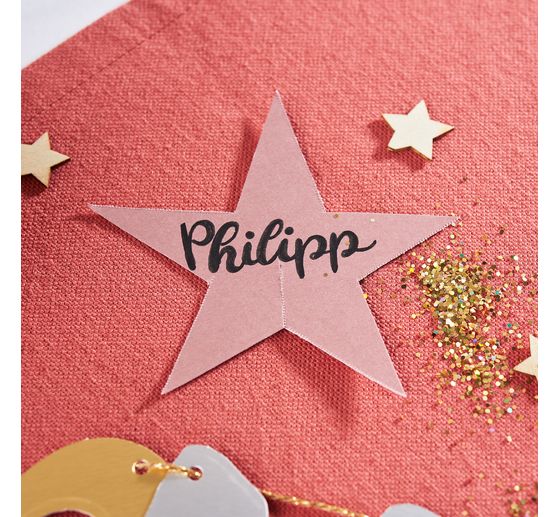 Metallic and glitter paper mix, A4, 32 sheets