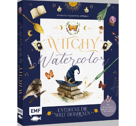 Kniha "Witchy Watercolor"