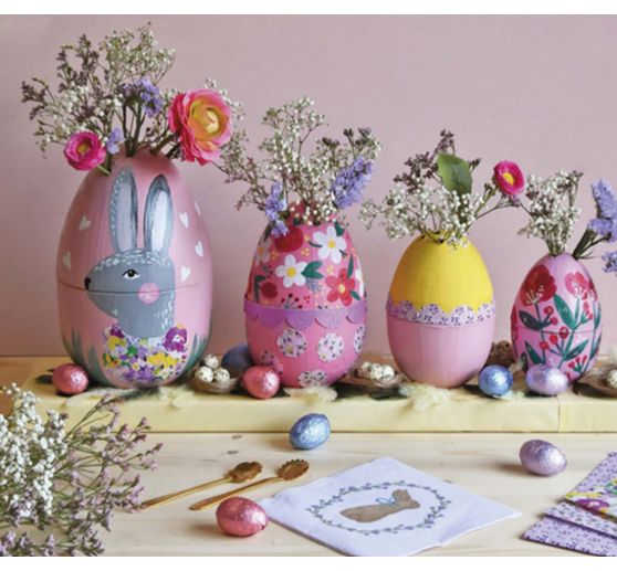 Papírmašé, dělitelná, sada 5 kusů