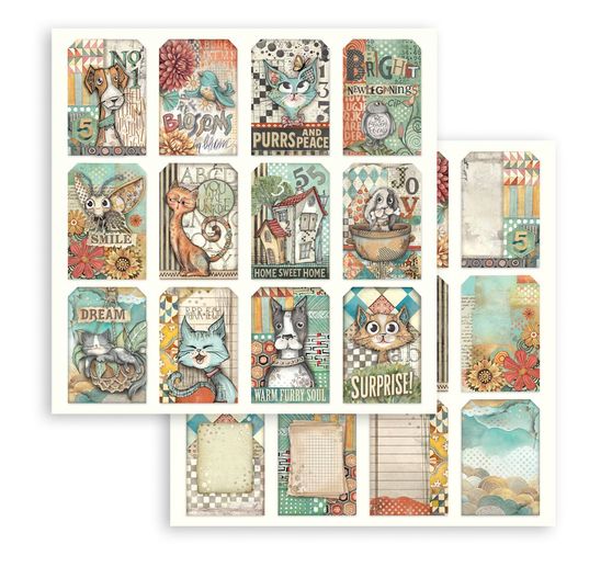 Scrapbook block "Furry Friends"