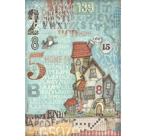 Motif straw silk assortment "Furry Friends"