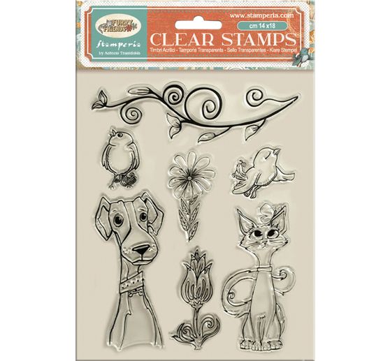 Clear Stamps "Furry Friends"