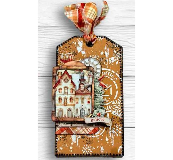 Rub On sada "Gear up for Christmas"