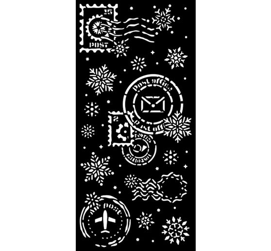 Šablona "Gear up for Christmas - Snowflakes"