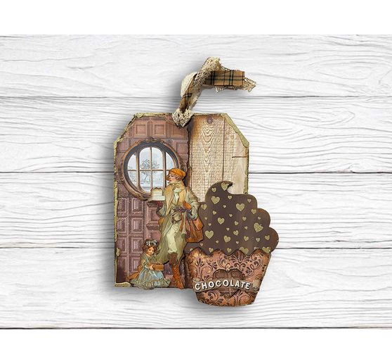 Junk Journal Book "Coffee and Chocolate"