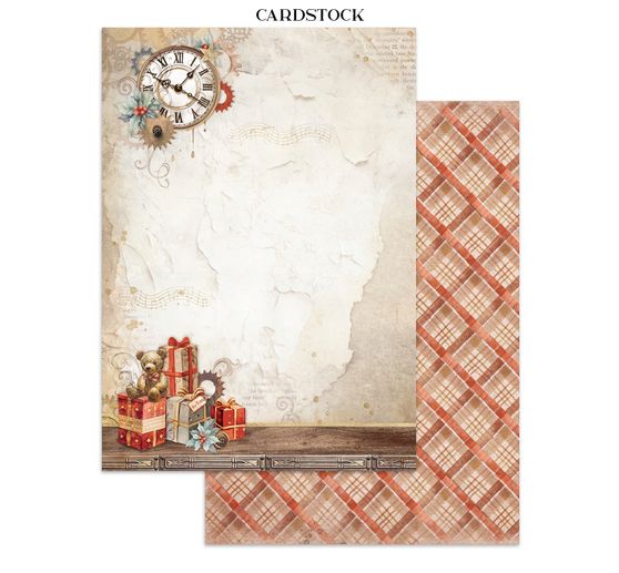 Junk Journal Book "Gear Up for Christmas"