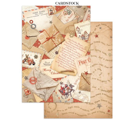 Junk Journal Book "Gear Up for Christmas"