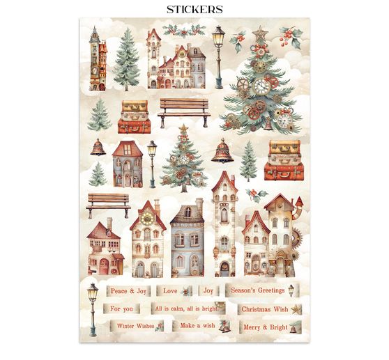 Junk Journal Book "Gear Up for Christmas"