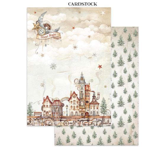 Junk Journal Book "Gear Up for Christmas"