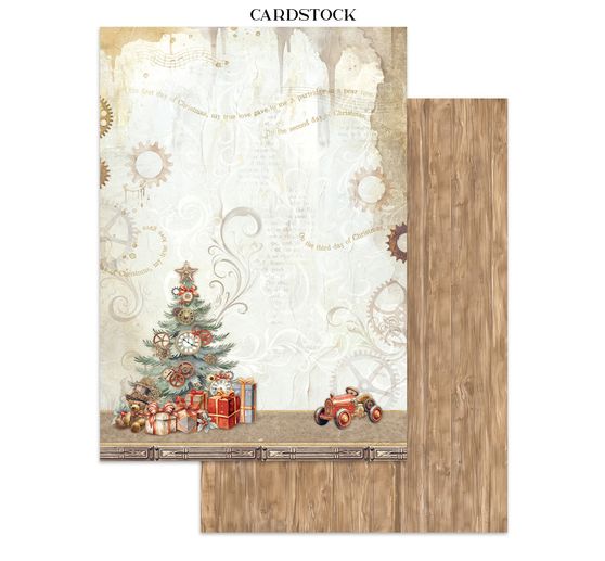 Junk Journal Book "Gear Up for Christmas"