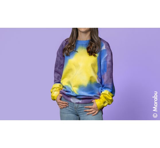 Marabu Tekut&aacute; barva na batiku "Tie Dye"