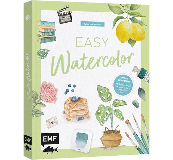Kniha "Easy Watercolor"