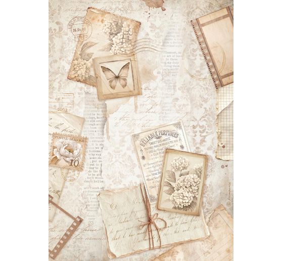 Motiv r&yacute;žov&yacute; pap&iacute;r sada "Quiet Days"