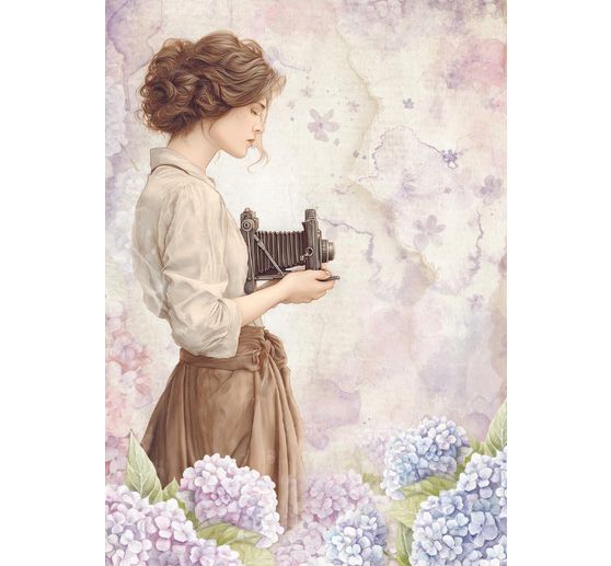 Motiv r&yacute;žov&yacute; pap&iacute;r sada "Quiet Days"