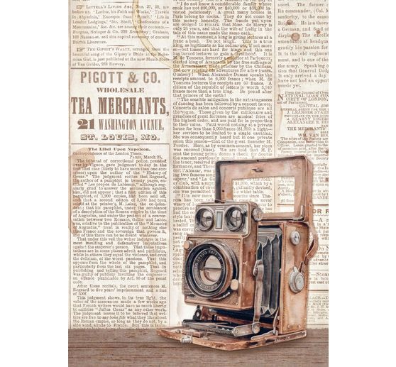 Motiv r&yacute;žov&yacute; pap&iacute;r sada "Quiet Days"