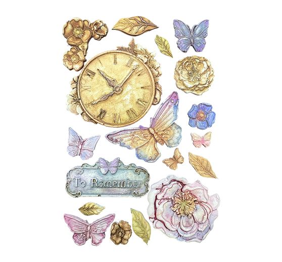 Silikonov&aacute; forma A5 "Quiet Days - Clock"