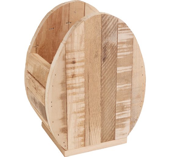 Dřevěn&yacute; květin&aacute;č "Vejce"