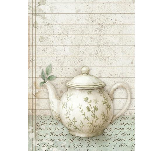 Motiv r&yacute;žov&yacute; pap&iacute;r sada "Herbarium Silvae", sada 8 kusů