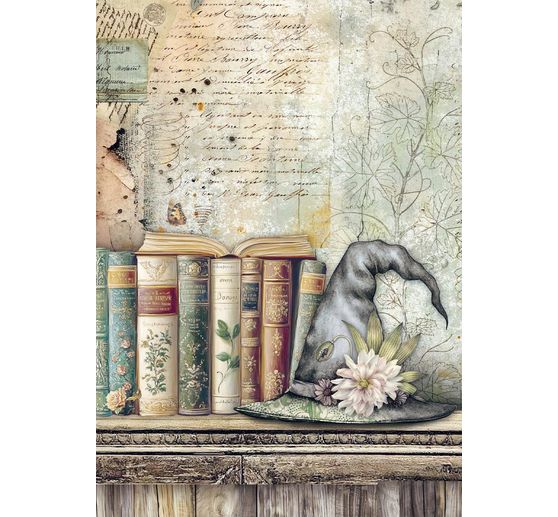 Motiv r&yacute;žov&yacute; pap&iacute;r sada "Herbarium Silvae", sada 8 kusů